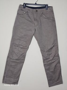 Kuhl RYDR Men's Gray/taupe Straight-Leg Outdoor Hiking Pants 32×32